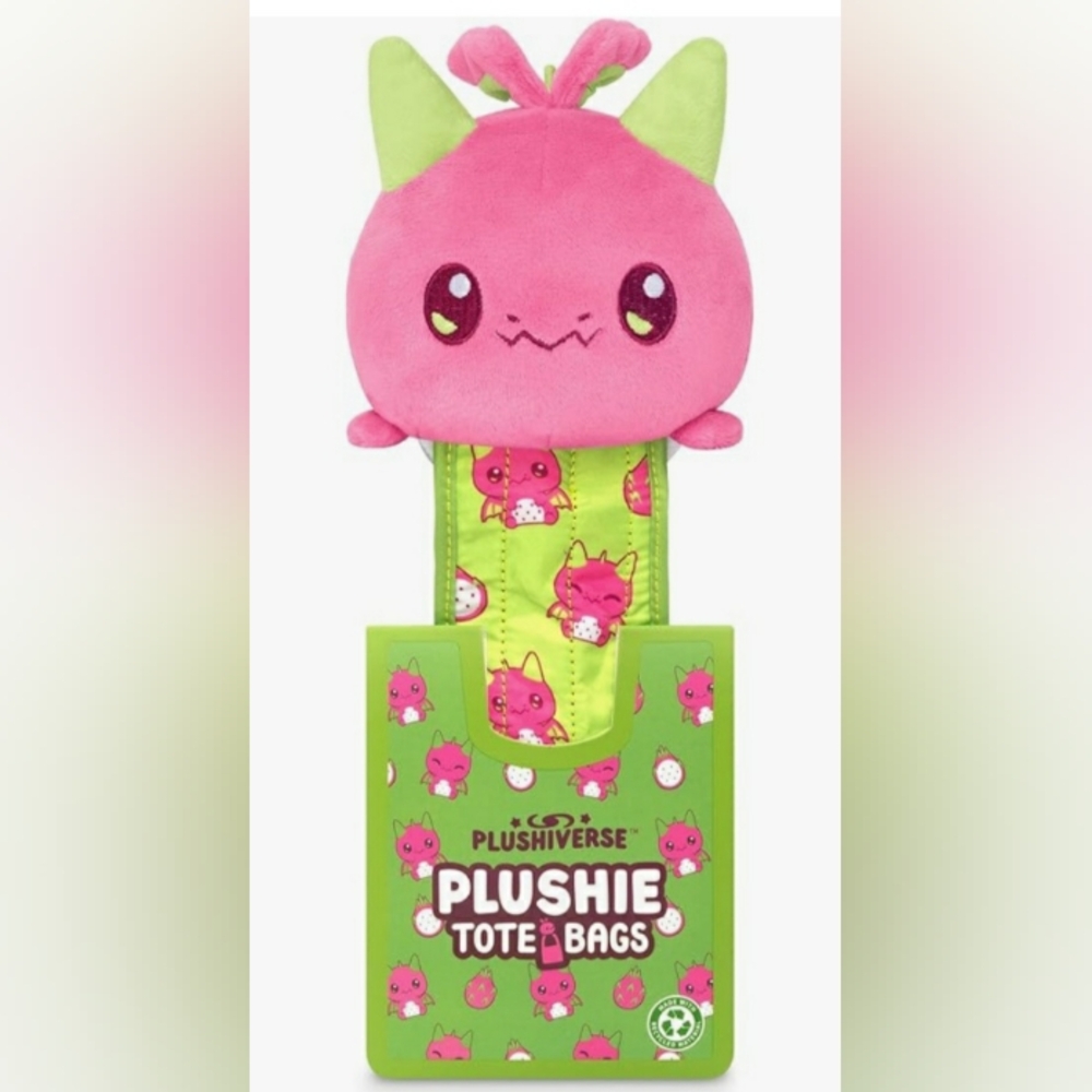 TEETURT PLUSHIE TOTE BAG DRAGON FLY NIP